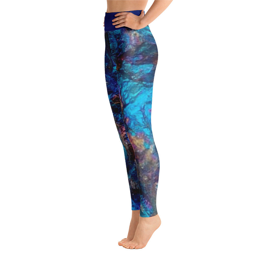 Peacock Ore Yoga Leggings