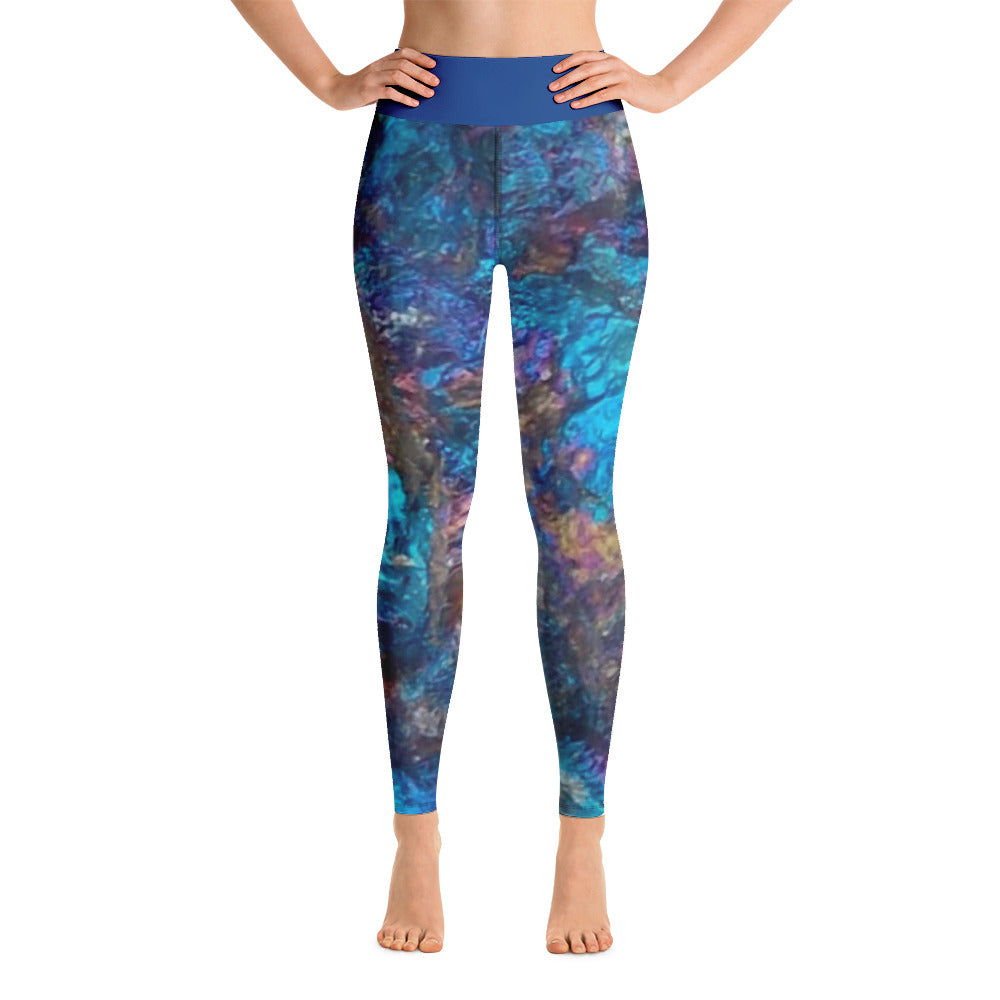 Peacock Ore Yoga Leggings