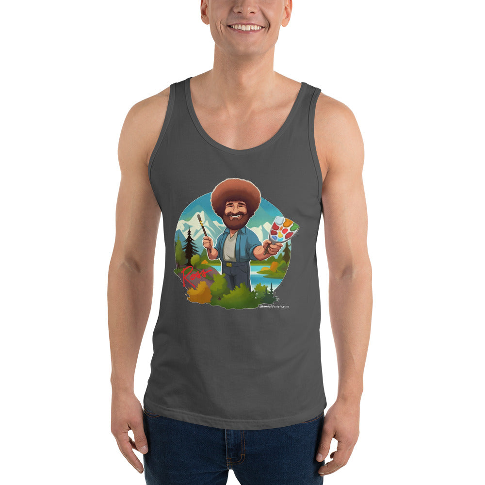 Bob Ross Unisex Tank Top