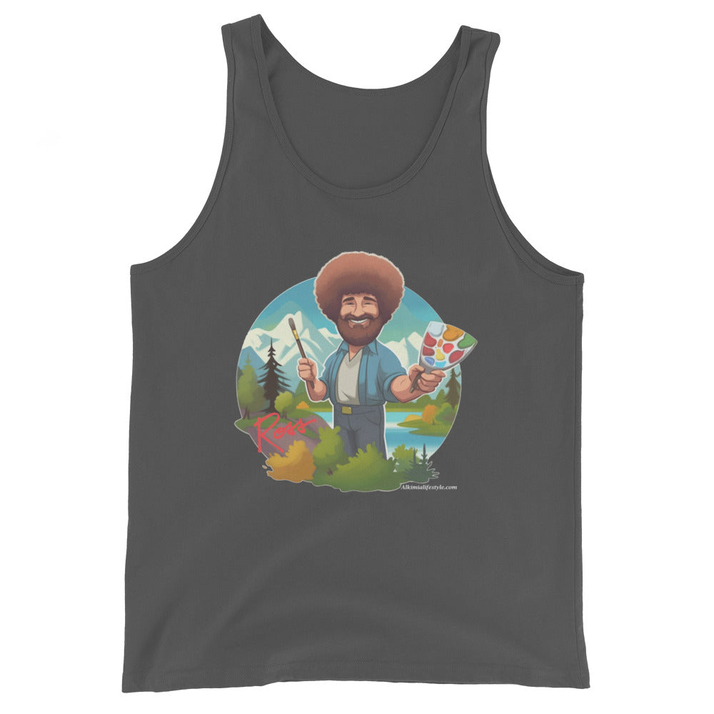 Bob Ross Unisex Tank Top