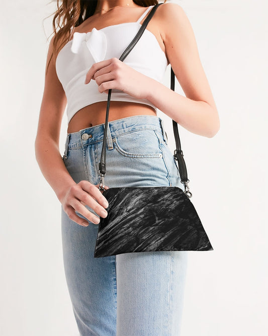 Black tourmaline bag Wristlet