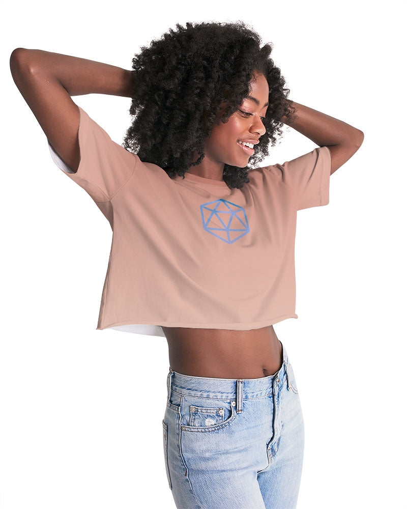 Icosahedron Women's Cropped Tee