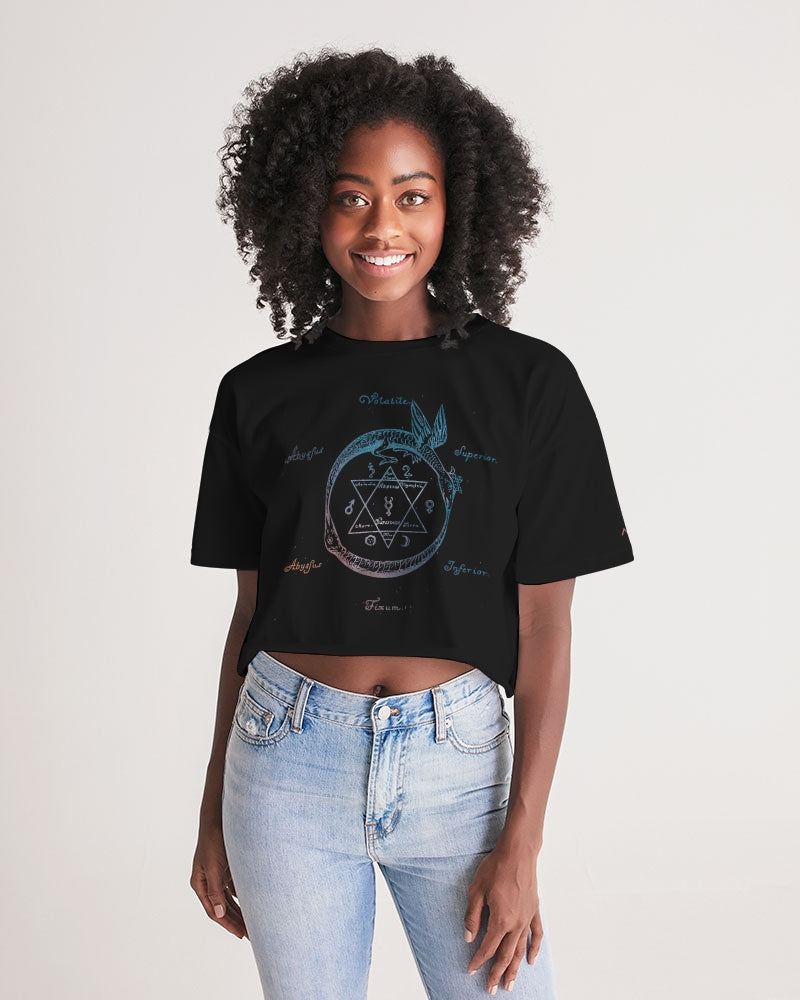 Ouroboros Women's Lounge Cropped Tee