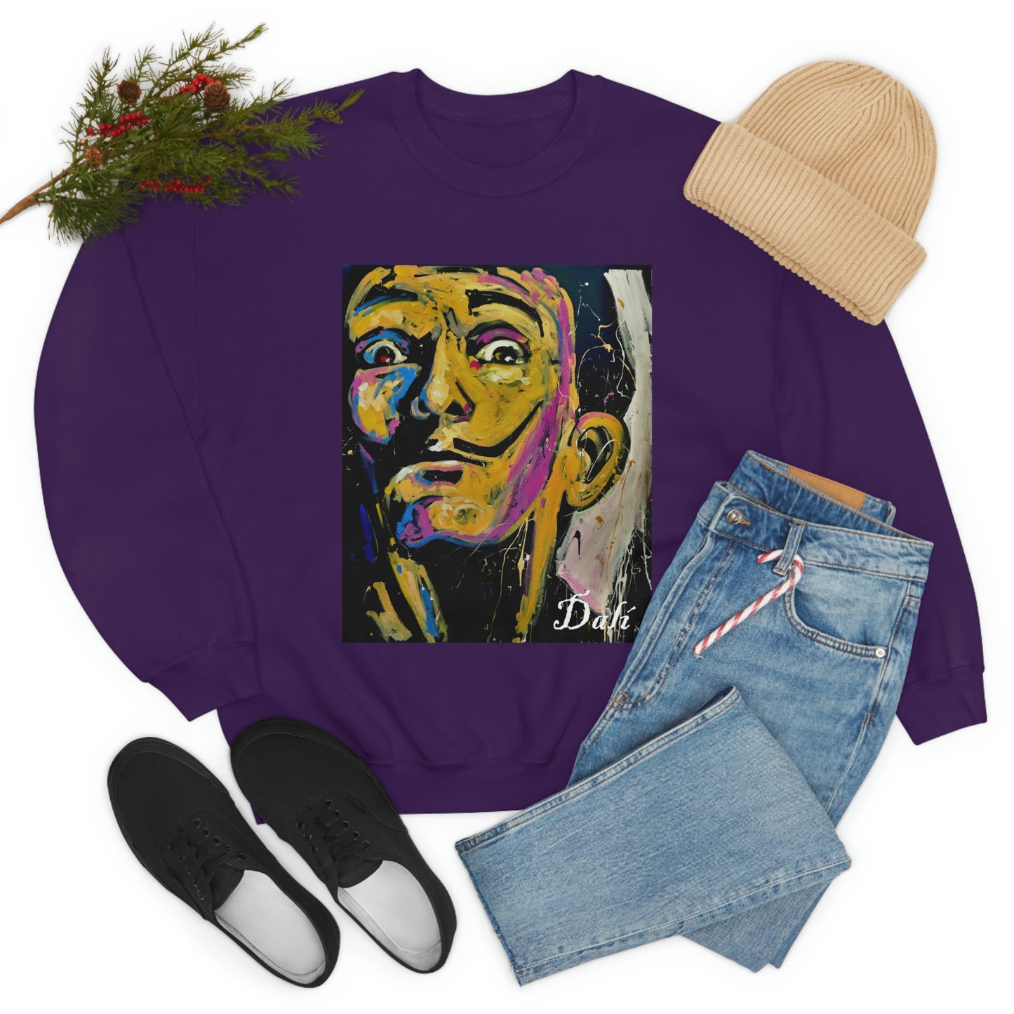 Dali Portrait Sweatshirt