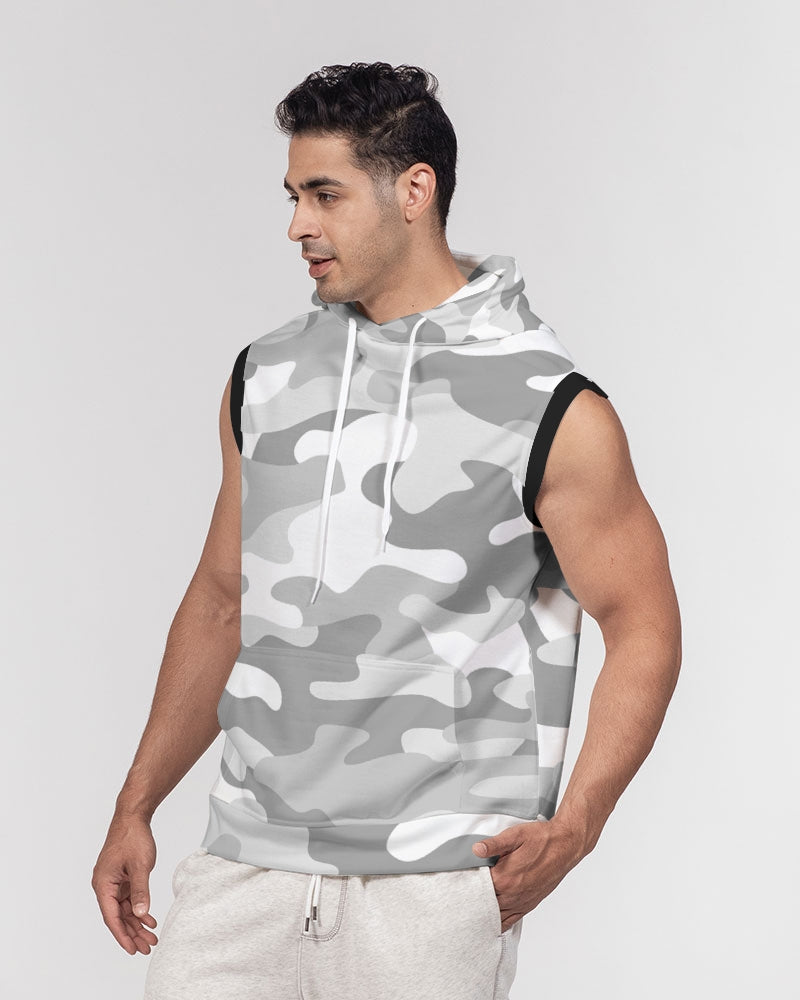 Camouflage Sleeveless Hoodie