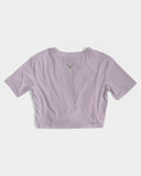 Lavender Women's  Cropped Tee