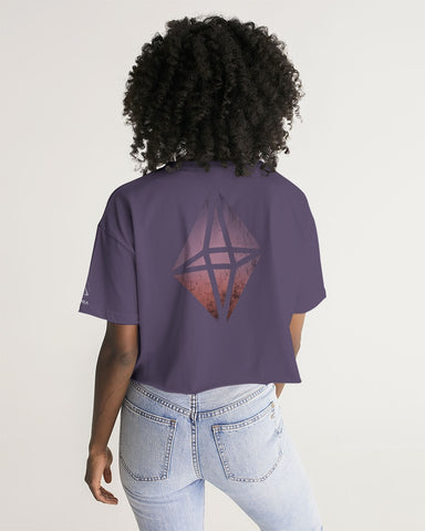 Octahedron Women's  Cropped Tee