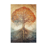 Tree Of Life Water Color Painting