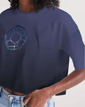 Dodecahedron Women's Cropped Tee