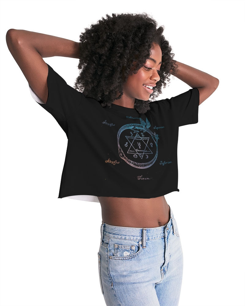 Ouroboros Women's Lounge Cropped Tee