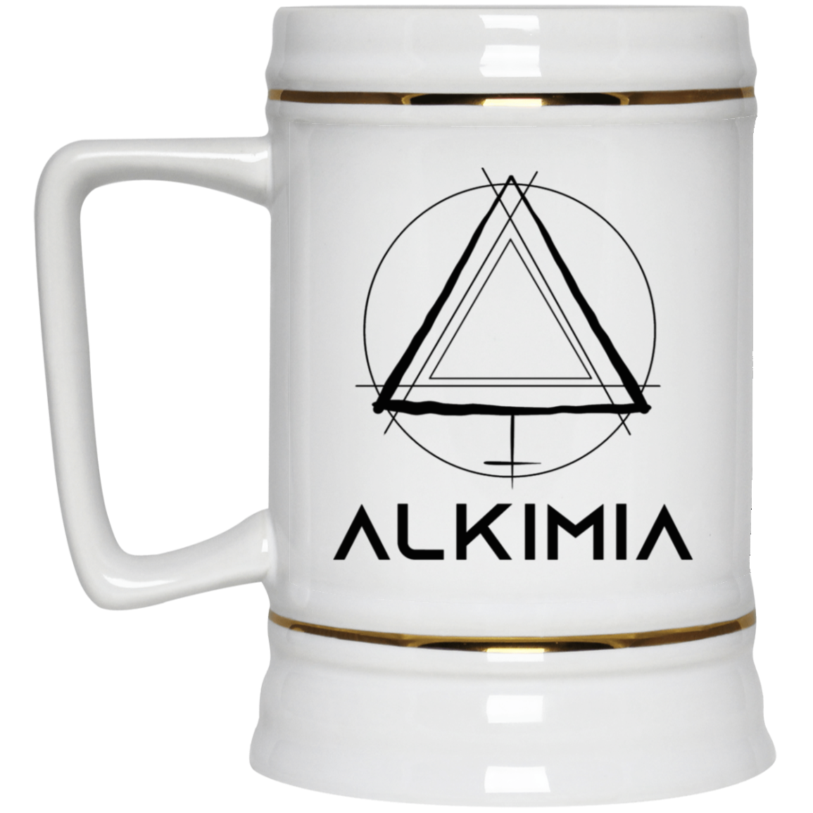 Alkimia Logo Stein Mug 22oz.