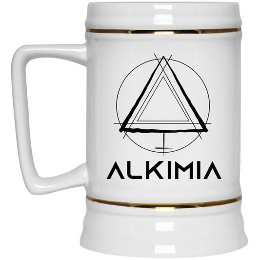 Alkimia Logo Stein Mug 22oz.