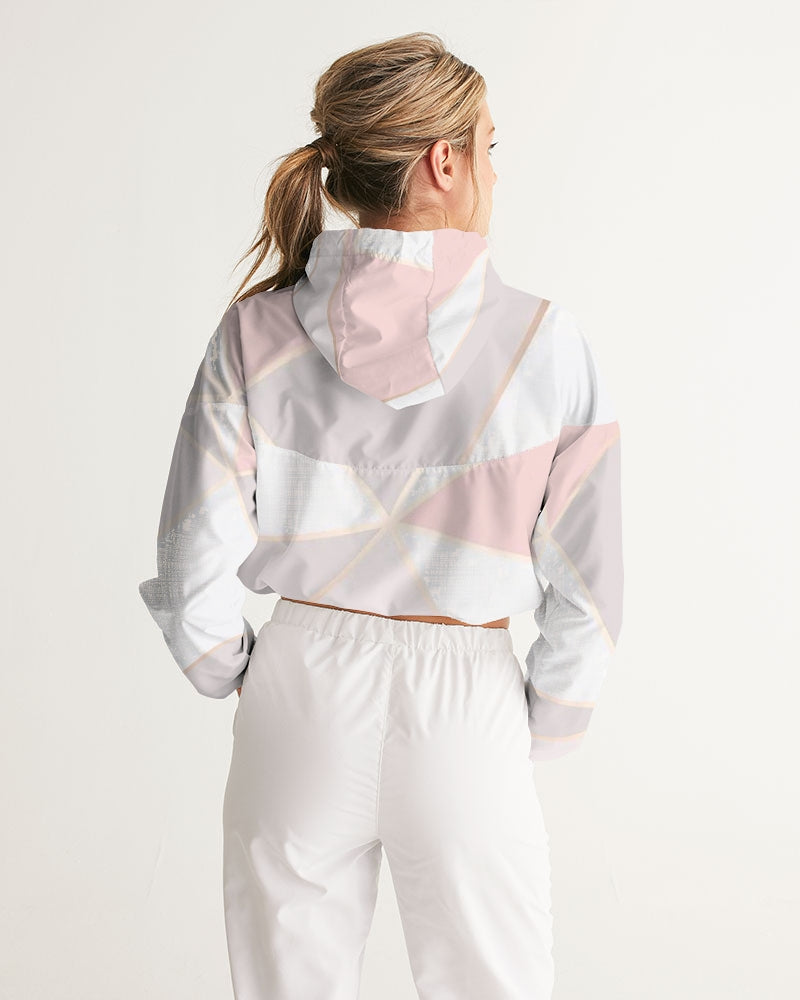 Mosaic Women's Cropped Windbreaker