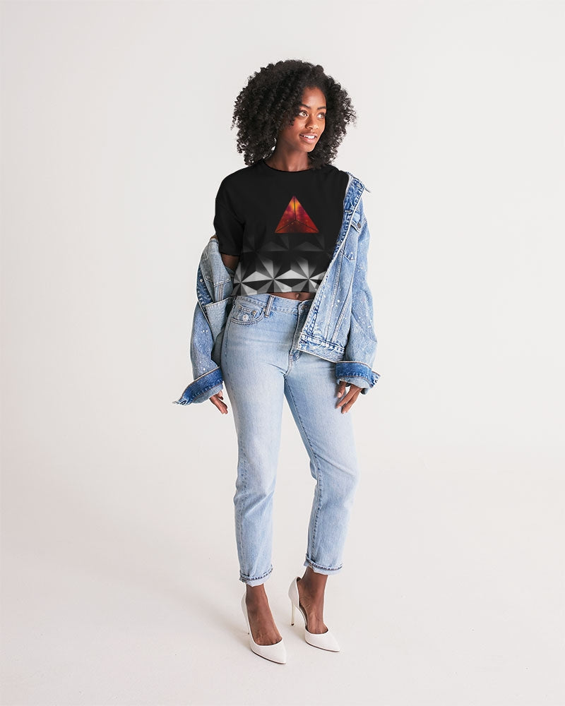 Tetrahedron Women's Cropped Tee