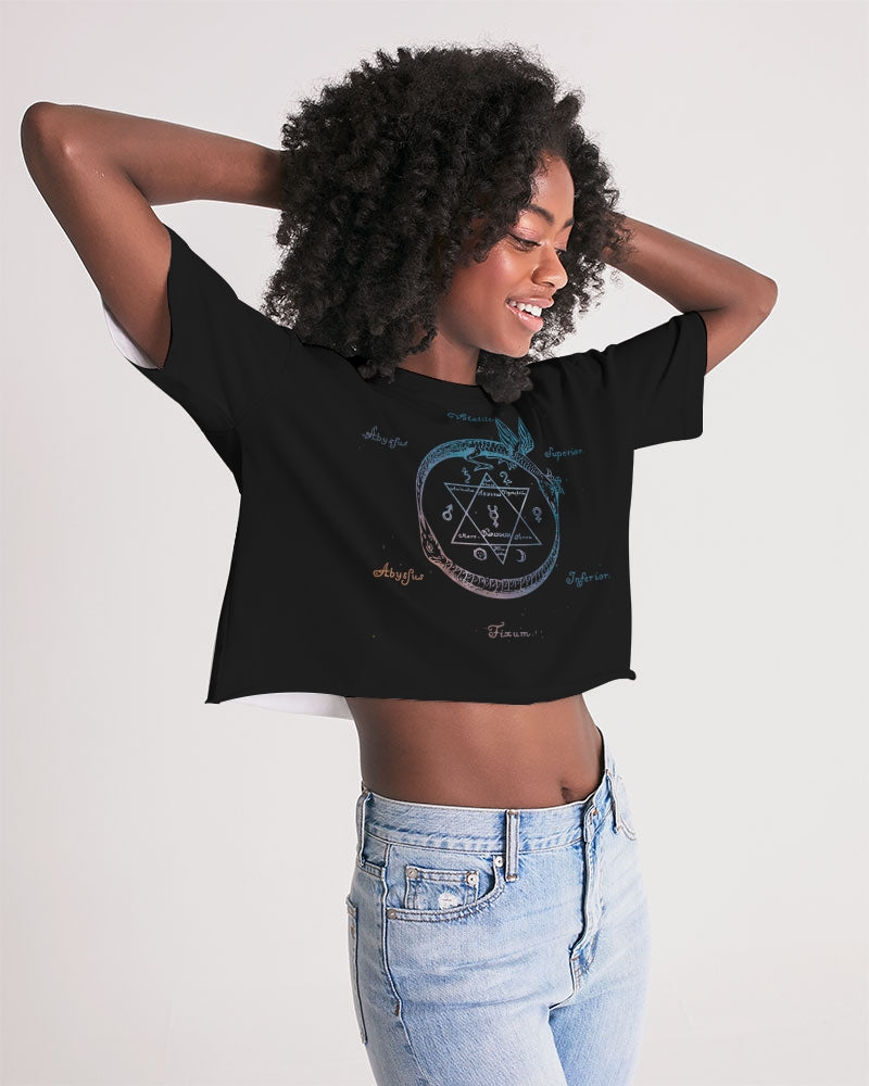 Ouroboros Women's Lounge Cropped Tee