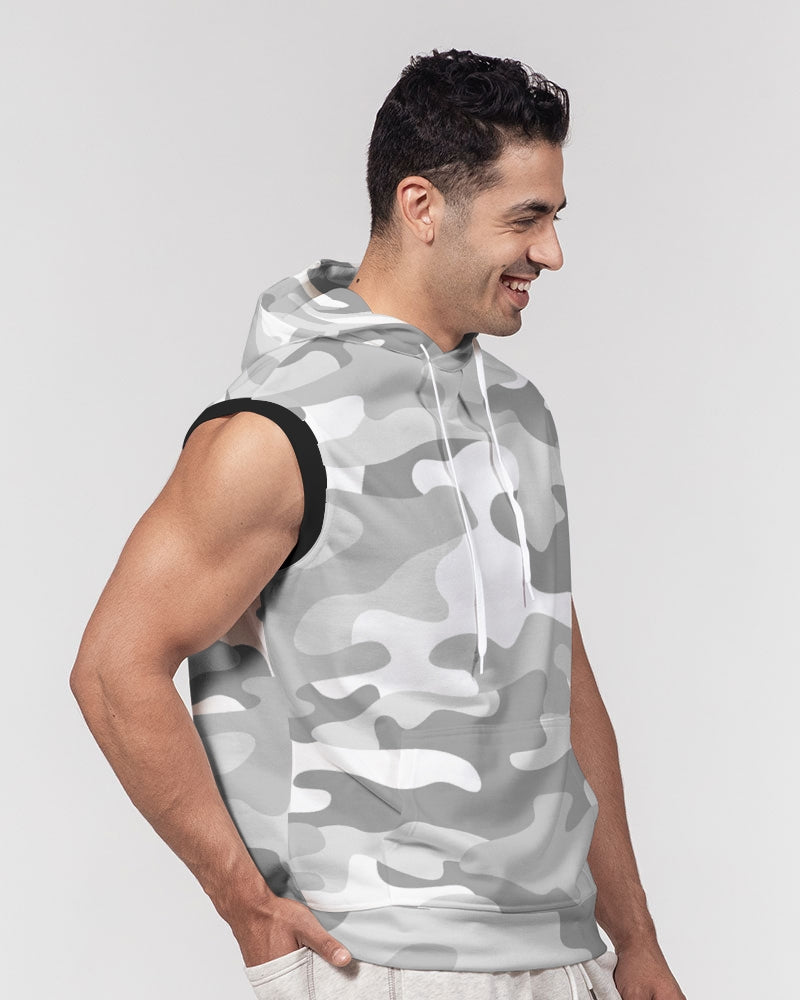 Camouflage Sleeveless Hoodie