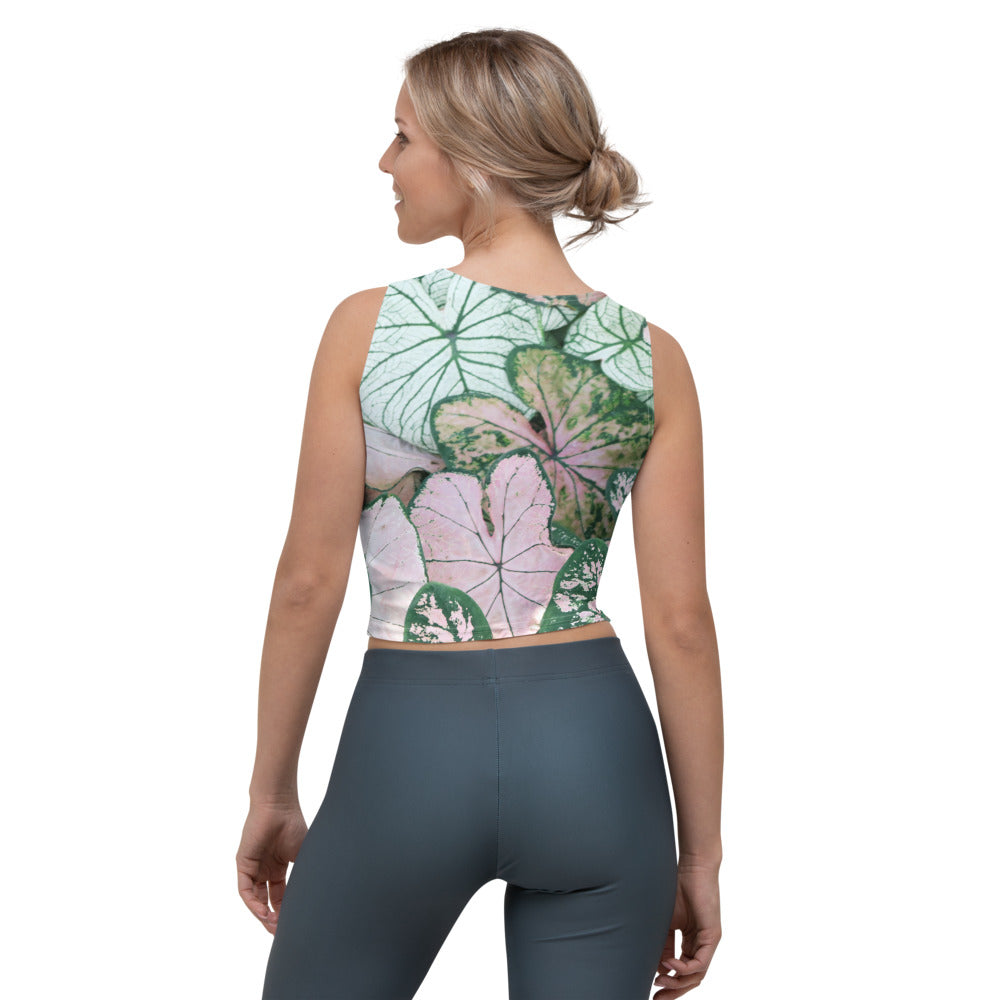 Leaves Crop Top