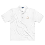 Air Symbol (Golden) Men's Premium Polo