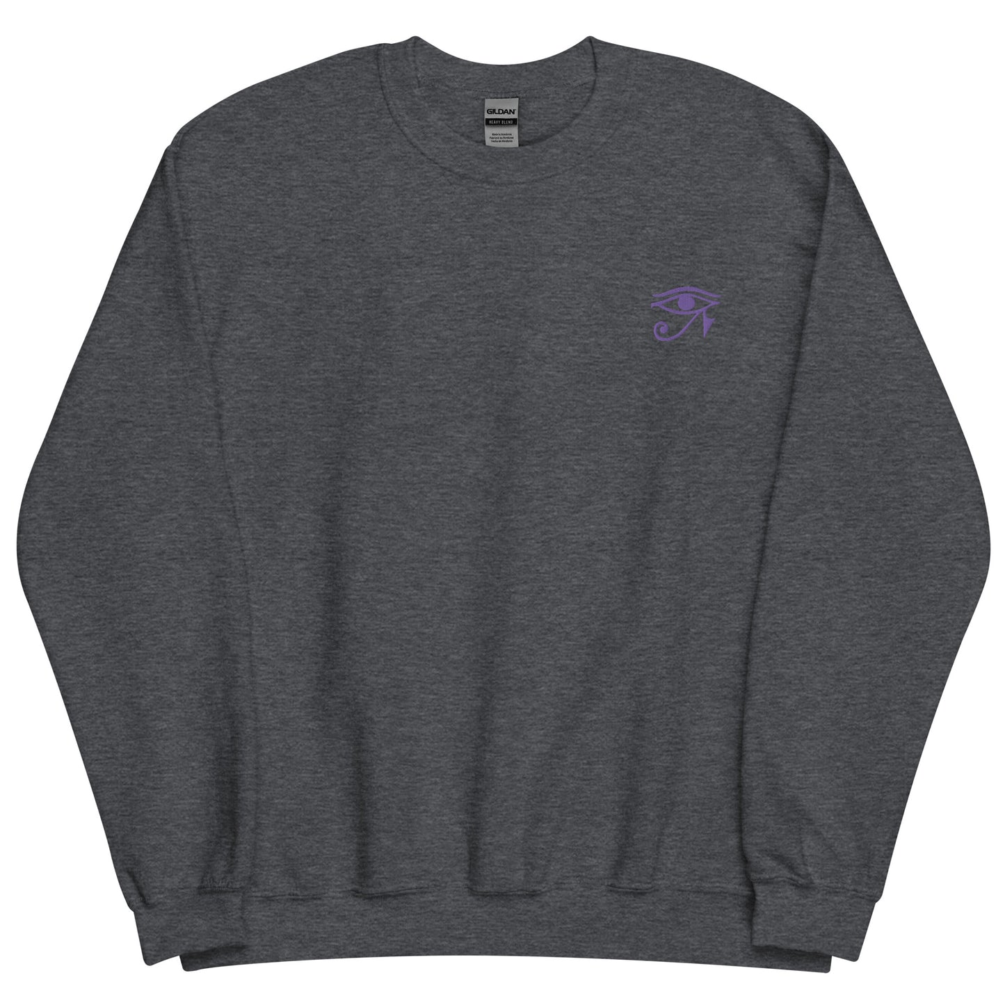 Unisex Sweatshirt Dark Heather "Eye 10"