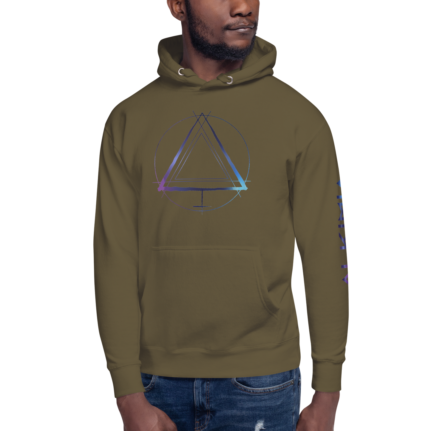 Alkimia Logo Tie Dye Hoodie